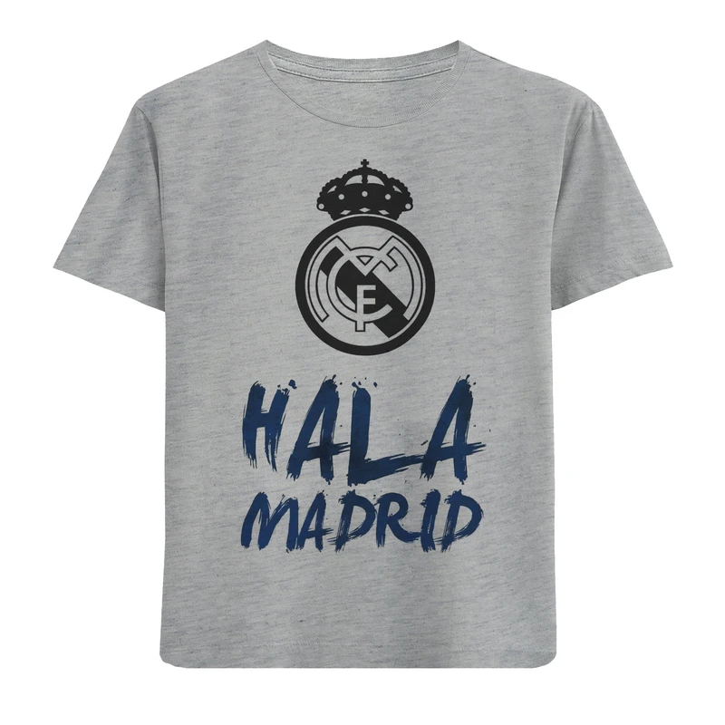 تی شرت آستین کوتاه پسرانه مدل رئال مادرید N191