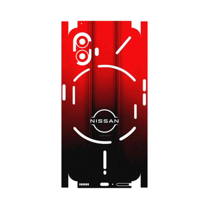 برچسب پوششی ماهوت مدل Nissan_Logo-FullSkin مناسب برای گوشی موبایل ناتینگ Phone 2
