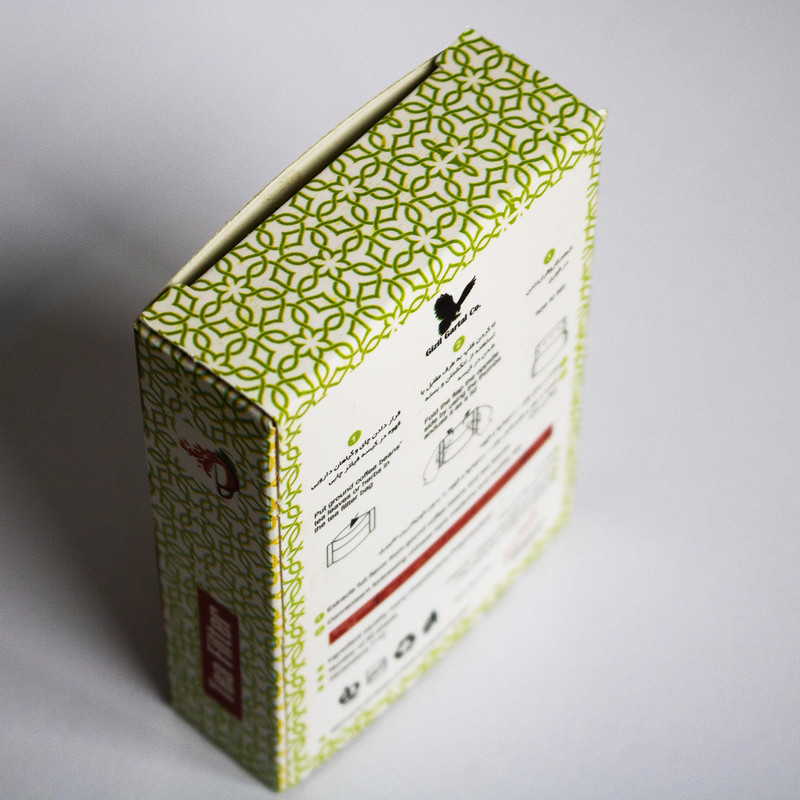 فیلتر چای قزل چای  کد M14 بسته 50 عددی