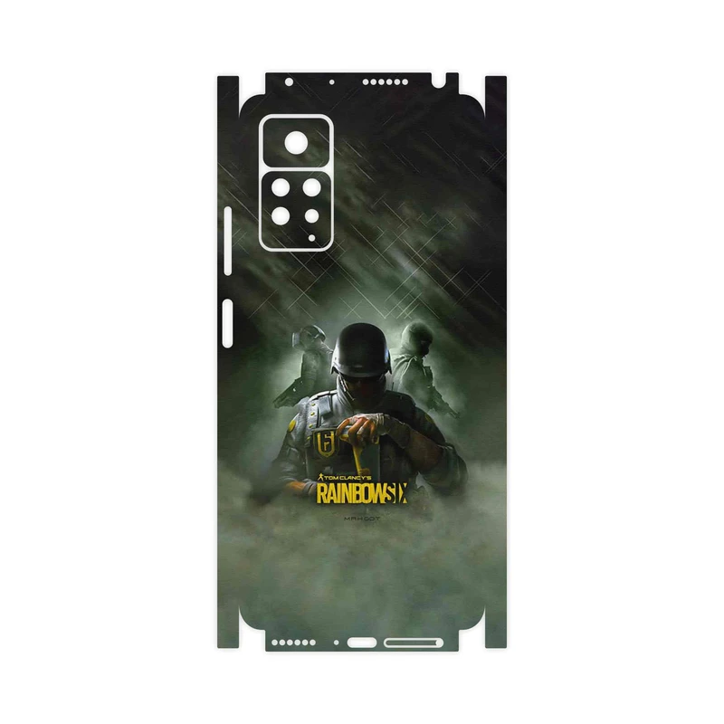 برچسب پوششی ماهوت مدل Rainbow_Six_Game-FullSkin مناسب برای گوشی موبایل شیائومی Redmi Note 11 Pro Plus 5G (India)