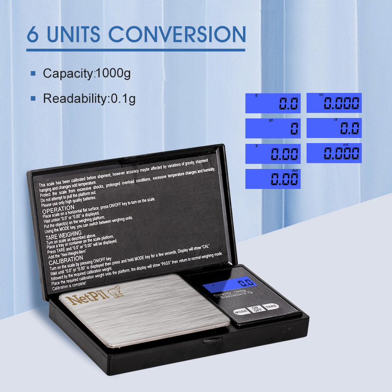 ترازو دیجیتال نت پیل مدل S214 ترازو دیجیتال نت پیل مدل S214