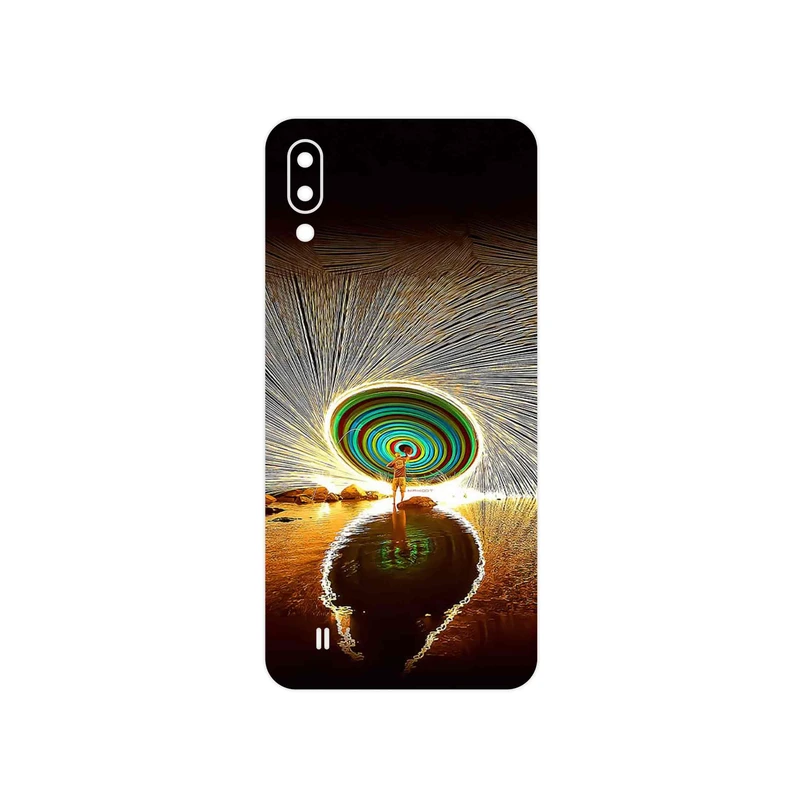 برچسب پوششی ماهوت مدل Night Light Fountain مناسب برای گوشی موبایل سامسونگ Galaxy M10