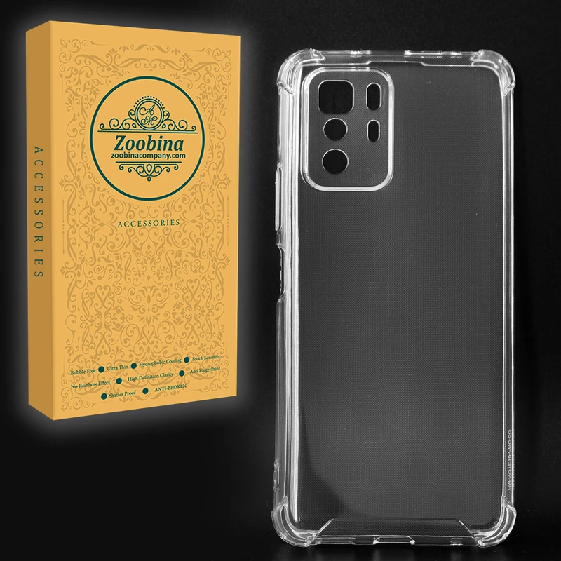 کاور زوبینا مدل Anti Shock مناسب برای گوشی موبایل شیائومی  Redmi Note 10 Pro 5G / Poco X3 GT