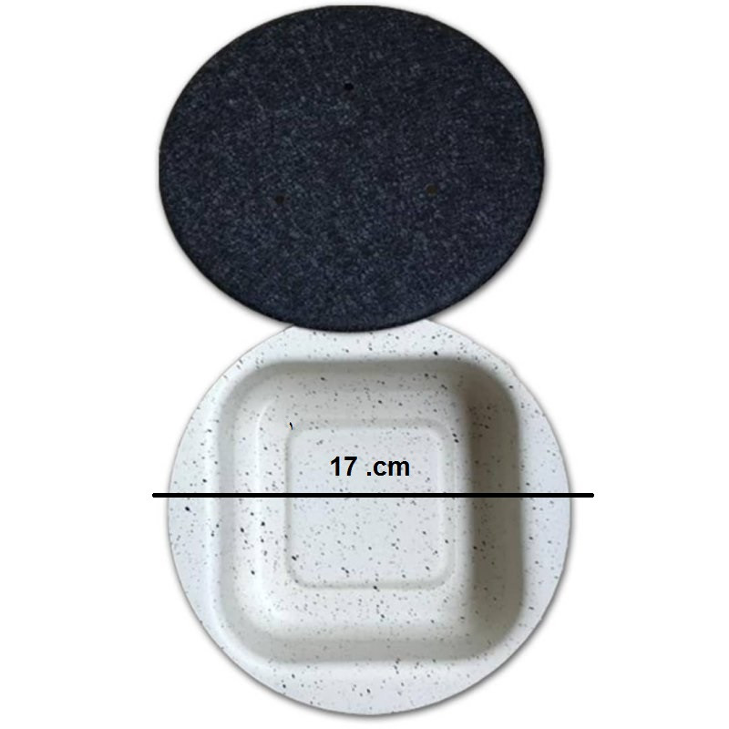 قالب ته چین به گز مدل چهار گوش کف برجسته