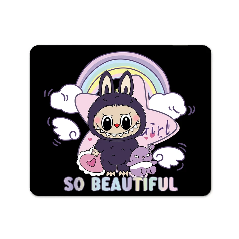 ماوس پد پاد آفرین مدل عروسک لبوبو کد P561 سایز 19*24 سانتی متر