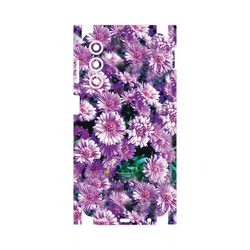 برچسب پوششی ماهوت مدل Purple_Flower-FullSkin مناسب برای گوشی موبایل سامسونگ Galaxy M34 5G