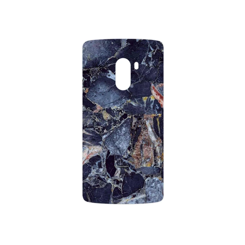 برچسب پوششی ماهوت مدل Broken black marble مناسب برای گوشی موبایل لنوو A7010