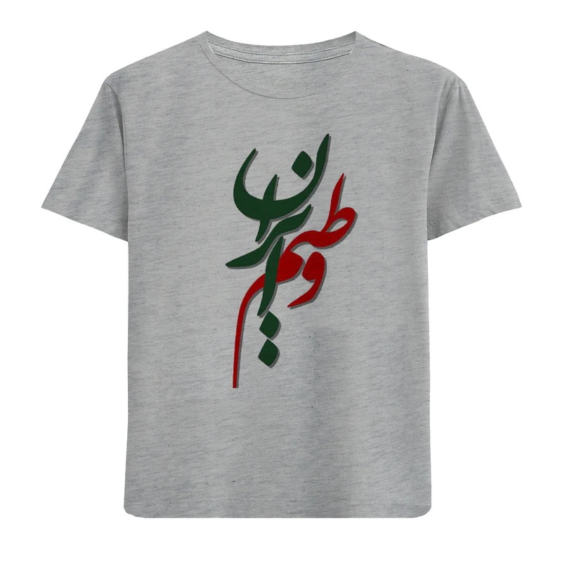 تی‌شرت آستین کوتاه پسرانه مدل ایران N263