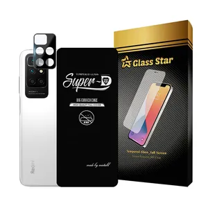  Glass Star SUPLNFUGS Screen Protector With Camera Lens Protector For Xiaomi Redmi 10 / Redmi 10 Prime / Redmi 10 2022 