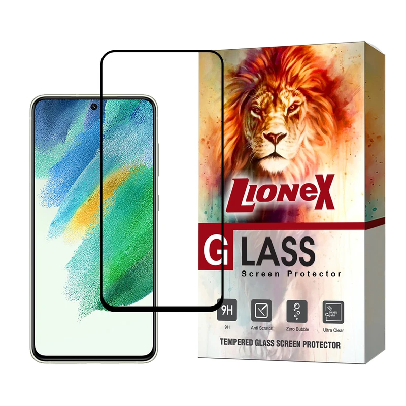  محافظ صفحه نمایش سرامیکی لایونکس مدل CRMSNWLI مناسب برای گوشی موبایل سامسونگ Galaxy S21 FE 5G