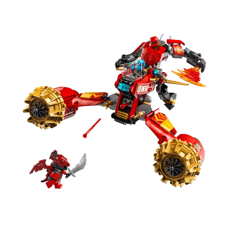 لگو 333 تکه سری NINJAGO مدل Kai s Mech Storm Rider کد 71830