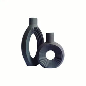 گلدان سفالی مدل ادکلنی کد C200 بسته 2 عددی