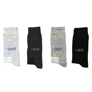 جوراب مردانه مدل ساق دار ضد حساسیت نانو تنفس پذیر مجموعه 4 عددی