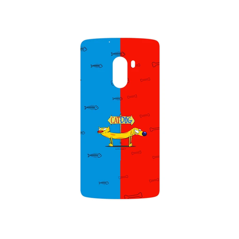 برچسب پوششی ماهوت مدل CatDog مناسب برای گوشی موبایل لنوو A7010