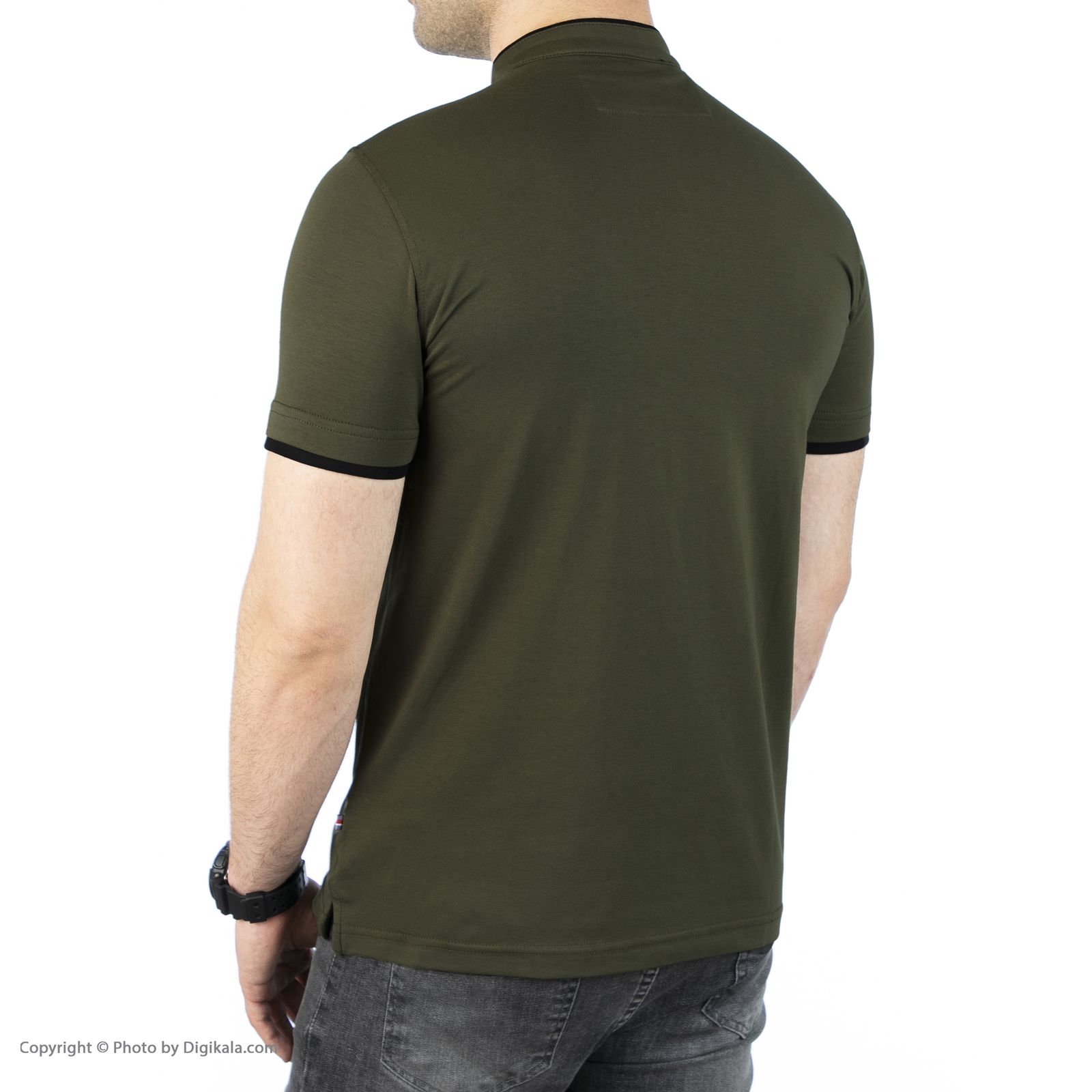 تی شرت آستین کوتاه مردانه جامه پوش آرا مدل 4011270558-43 -  - 3