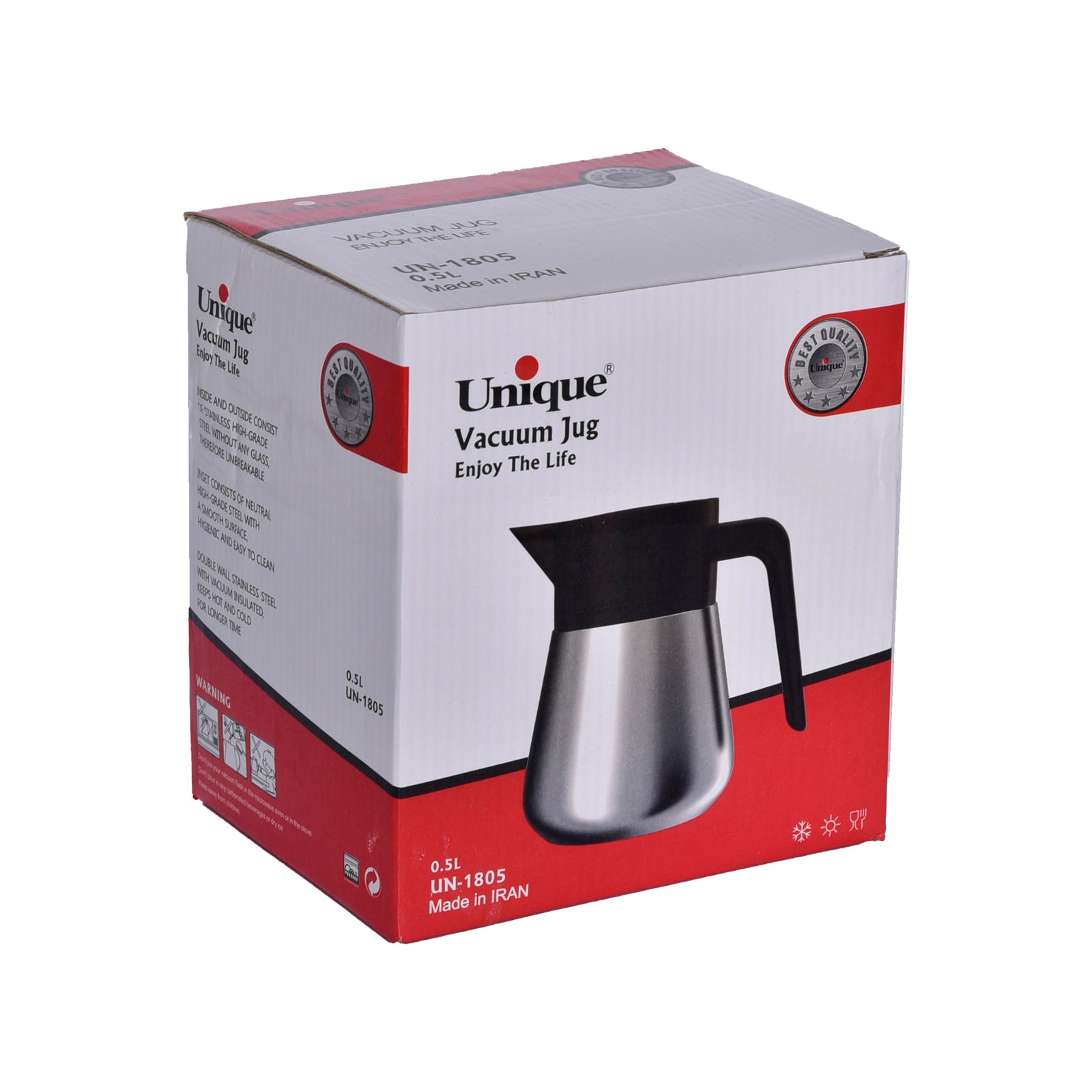 فلاسک یونیک مدل 1805 گنجایش 0.5 لیتر -  - 5