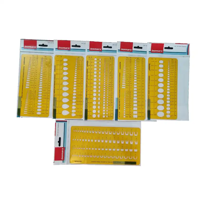 شابلون ایزومارس مدل طراحی جواهر به شکل سنگ های قیمتی کد ‎2010