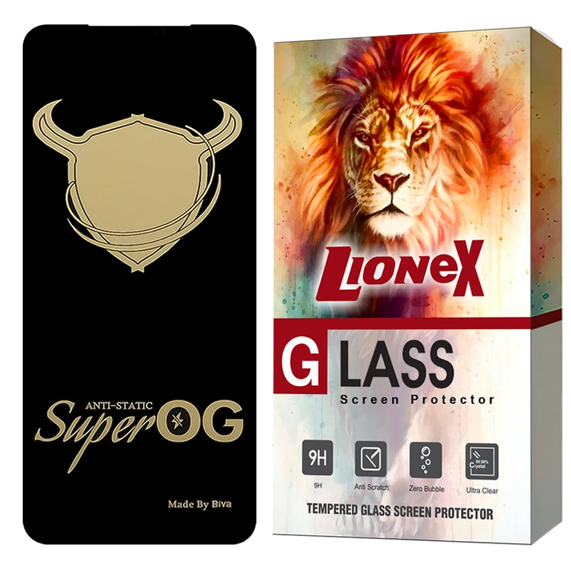 محافظ صفحه نمایش لایونکس مدل SOLOG مناسب برای گوشی موبایل شیائومی Poco X3 / Redmi Note 9s / Note 9 Pro Max 