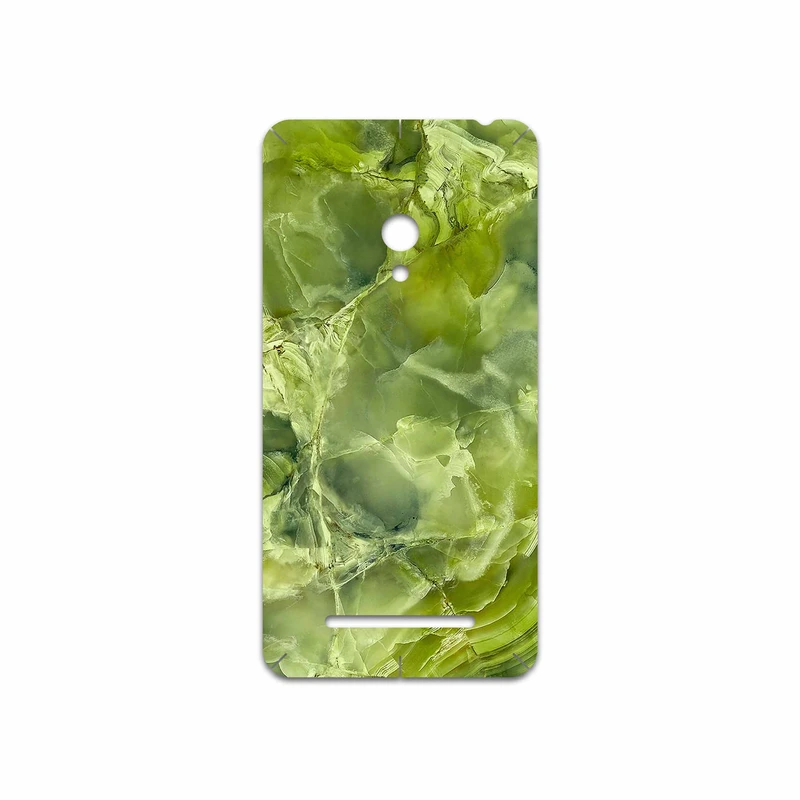 برچسب پوششی ماهوت مدل Green Crystal Marble مناسب برای گوشی موبایل ایسوس Zenfone 5