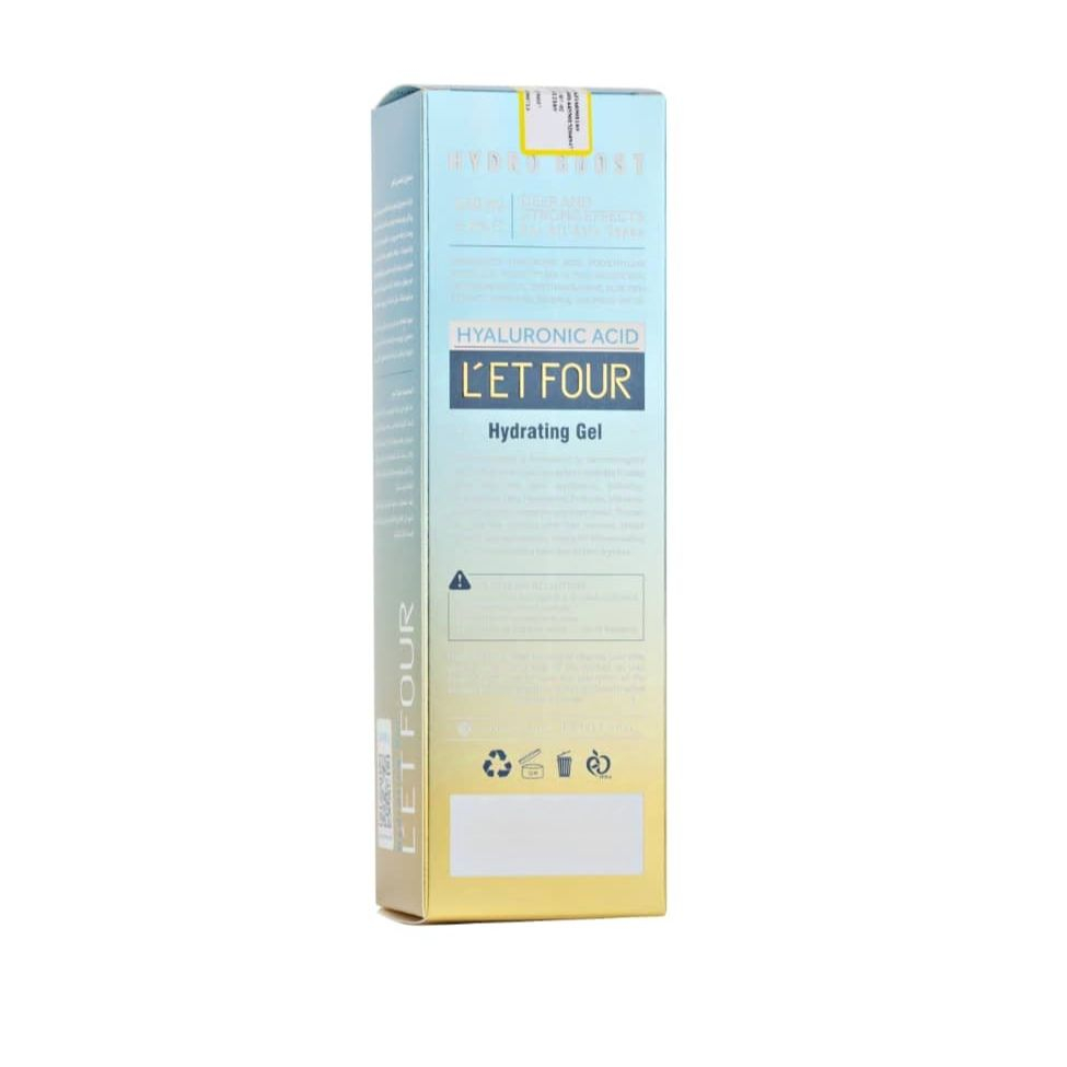 ژل آبرسان دست و صورت لتفور مدل هیدروبوست مناسب برای انواع پوست حجم 250 میلی لیتر