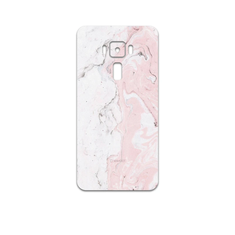 برچسب پوششی ماهوت مدل Blanco-Pink-Marble مناسب برای گوشی موبایل ایسوس Zenfone 3 ZE552KL
