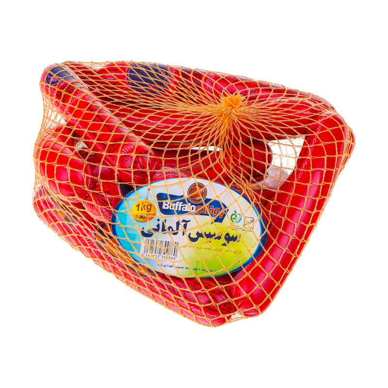سوسیس آلمانی 40 درصد گوشت مرغ بوفالو - 1000 گرم