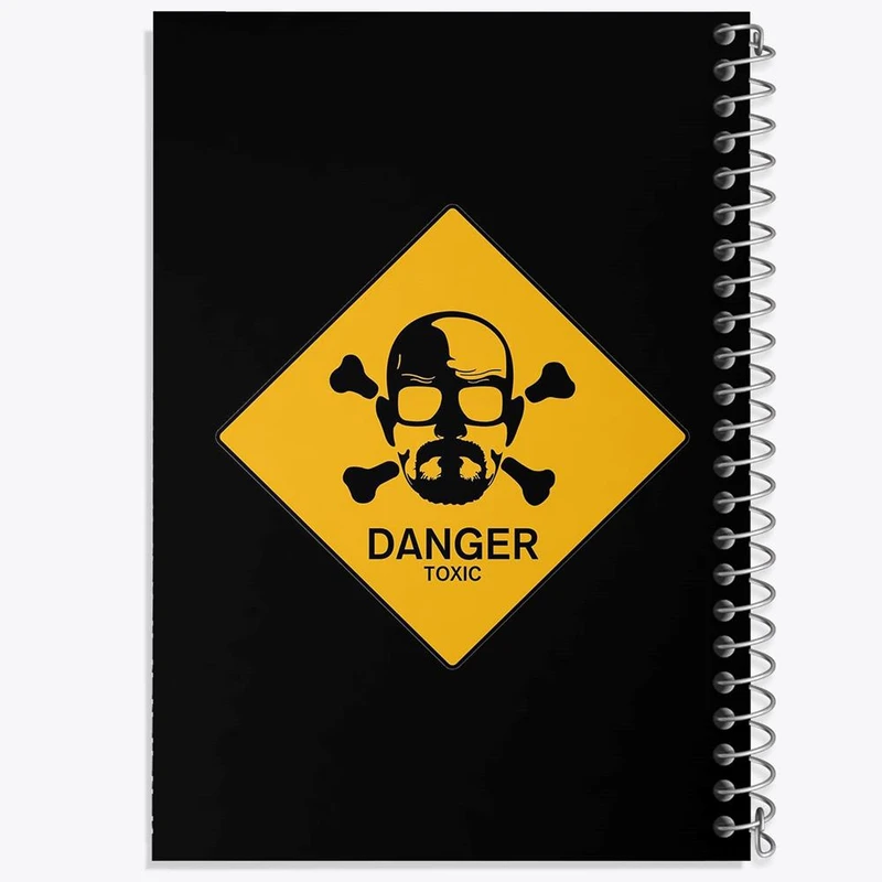 دفتر نت موسیقی 50 برگ خندالو مدل سریال بریکینگ بد Breaking Bad کد 13283