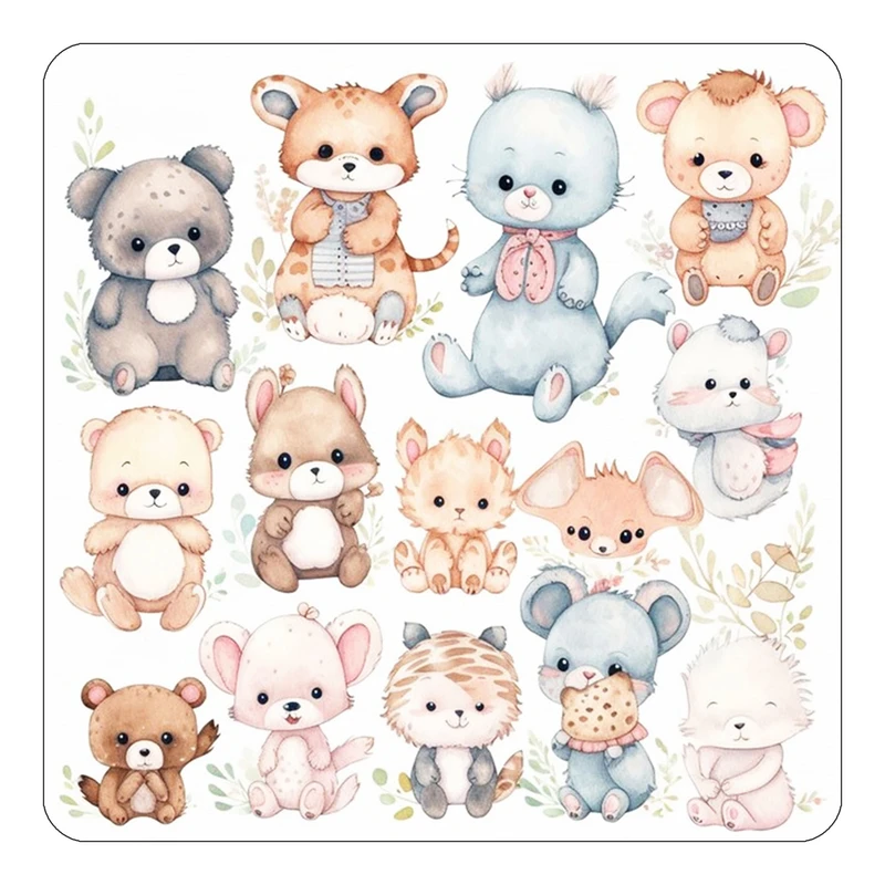 مگنت کاکتی طرح حیوانات کارتونی مدل mp28834