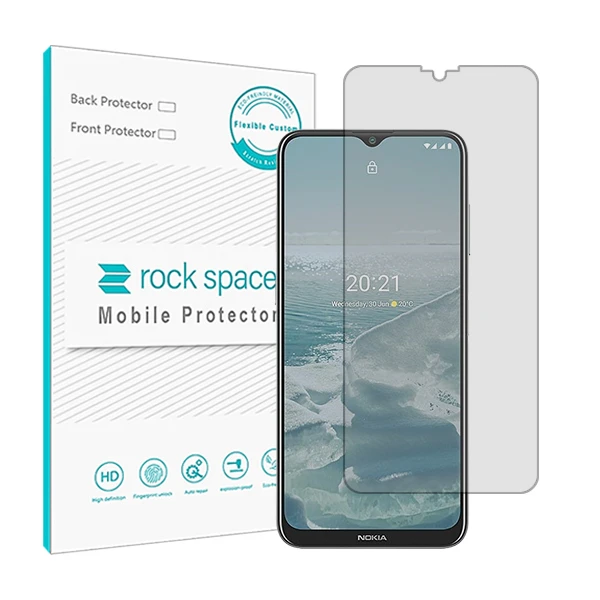 محافظ صفحه نمایش شفاف راک اسپیس مدل HyGEL مناسب برای گوشی موبایل نوکیا G20