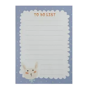 کاغذ یادداشت مدل تو دو لیست طرح خرگوش کد 02 بسته 70 عددی