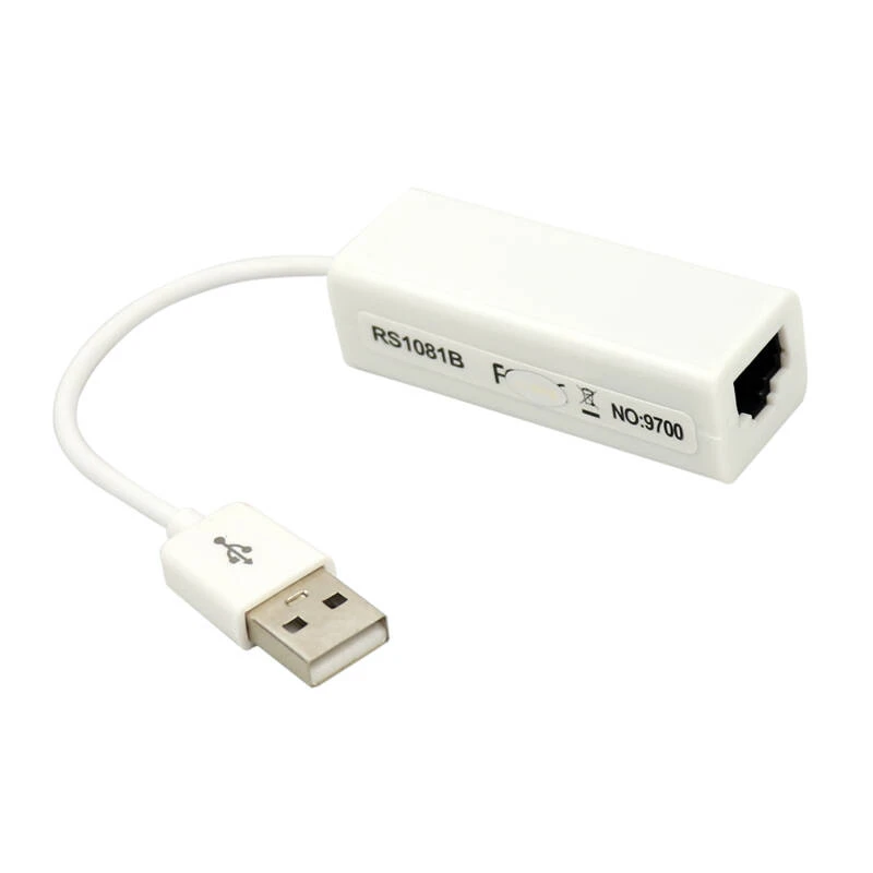 مبدل USB به Ethernet مدل RS1081B 9700