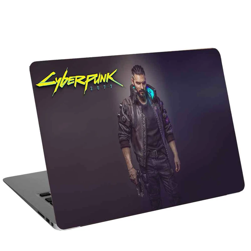 استیکر لپ تاپ طرح CYBERPUNK-3کد cl-187مناسب برای لپ تاپ 15.6 اینچ