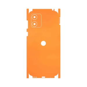 MAHOOT Matte-Orange-FullSkin Cover Sticker for Motorola Moto E13