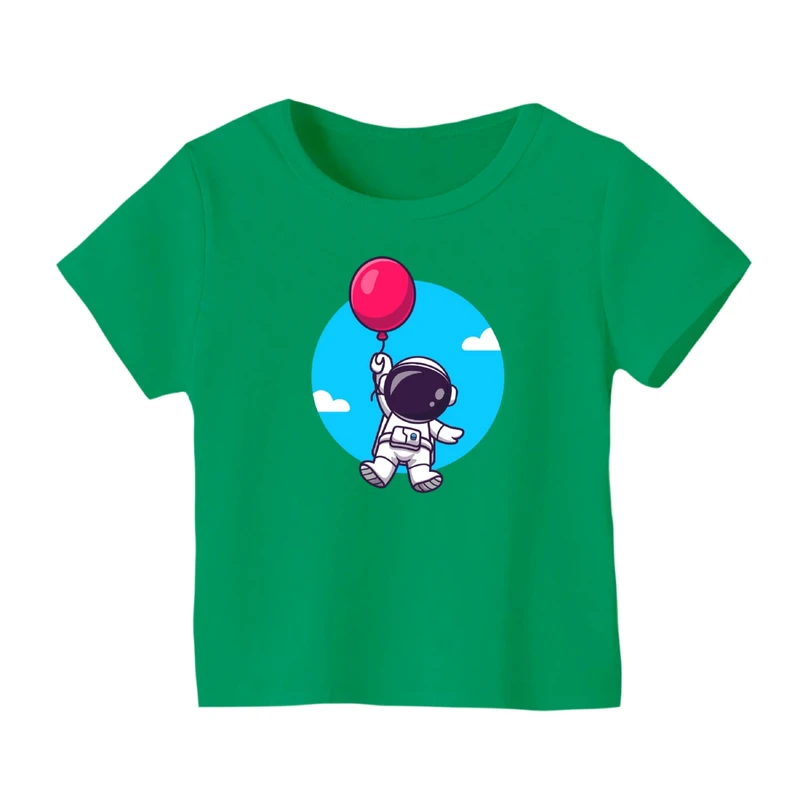 تی شرت آستین کوتاه بچگانه مدل فضانورد کد ۱۱