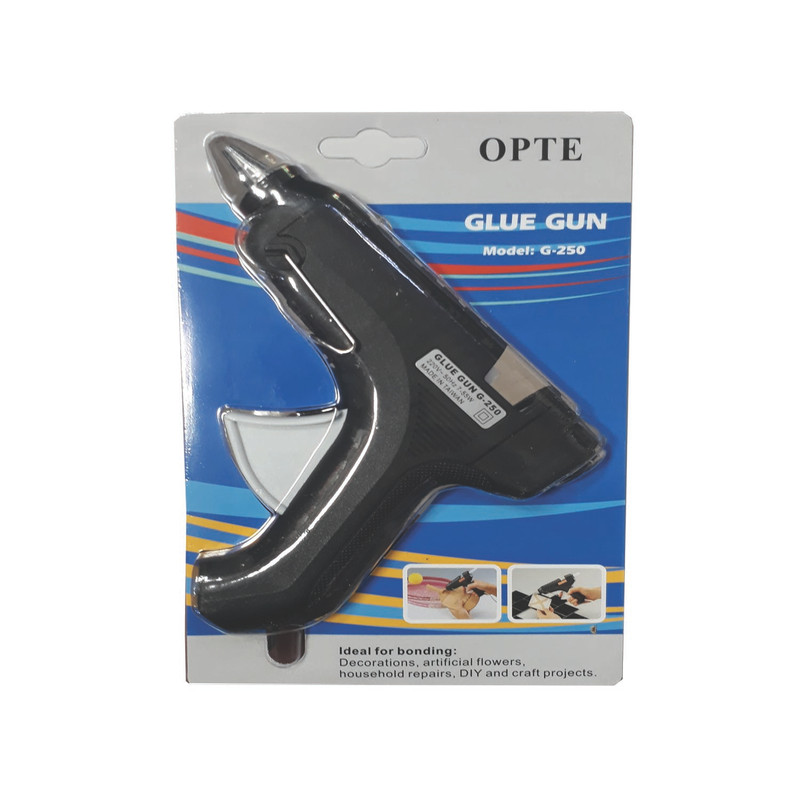 دستگاه چسب تفنگ حرارتی اُپتی مدل G-250 دستگاه چسب تفنگ حرارتی اُپتی مدل G-250