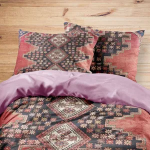 سرویس روتختی مدوپد طرح فرش سیرجان مدل C-Sirjan03 یک نفره 4 تکه