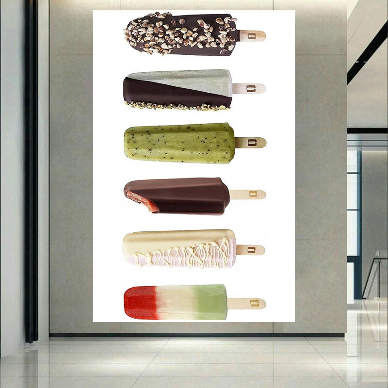 پوستر طرح بستنی مدل کالکشن کد AR30574