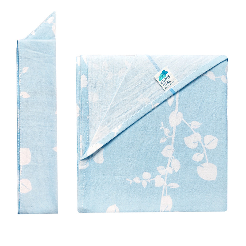 قنداق نوزادی اسلیپ ایکو مدل Swaddle کد SWBU به همراه هدبند