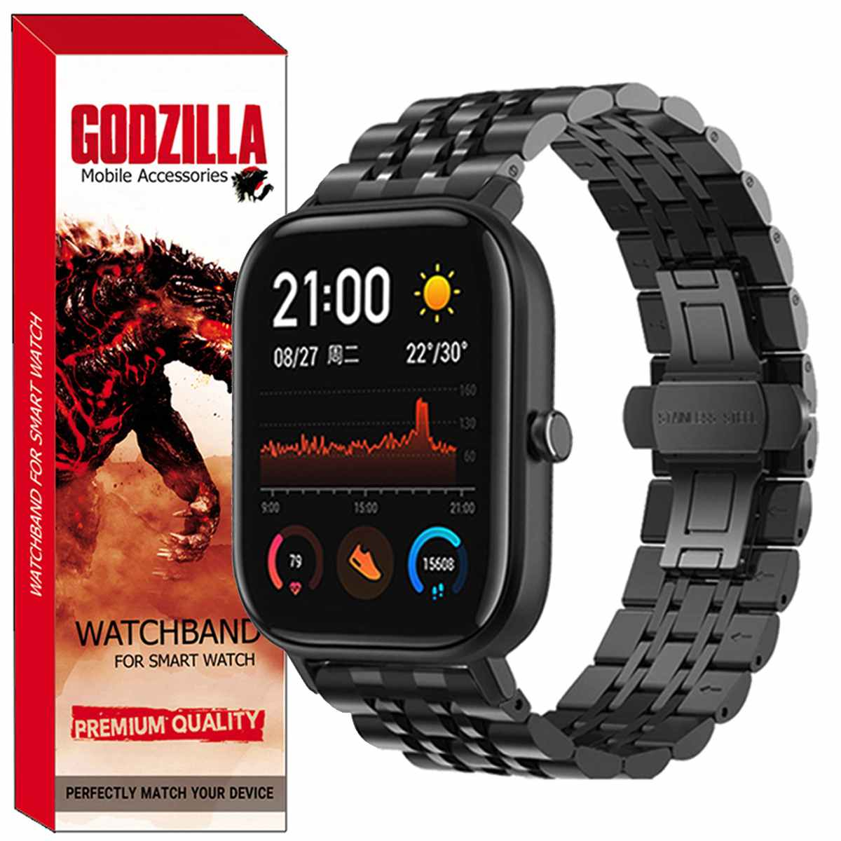 بند گودزیلا مدل 7BID مناسب برای ساعت هوشمند سامسونگ Galaxy Watch 6