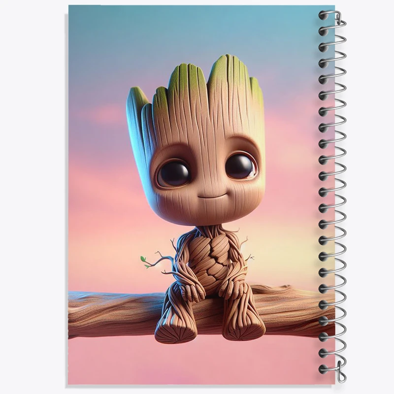 دفتر شطرنجی 50 برگ مدل نقطه ای طرح گروت کد N1849