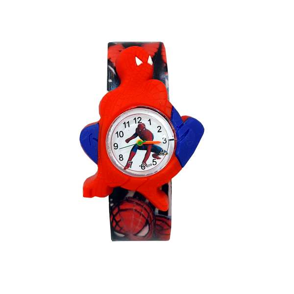 ساعت مچی عقربه ای بچگانه مدل مرد عنکبوتی کد 01 ساعت مچی عقربه ای بچگانه مدل مرد عنکبوتی کد 01