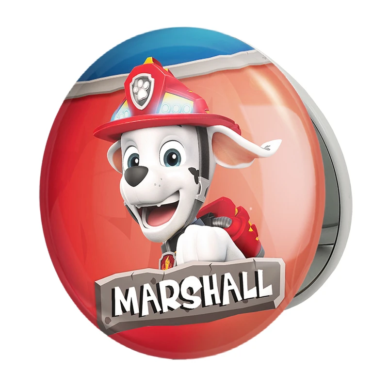 آینه جیبی خندالو طرح انیمیشن سگ های نگهبان مدل تاشو کد 26931 