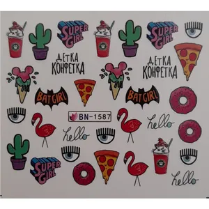 لنز ناخن کد L244