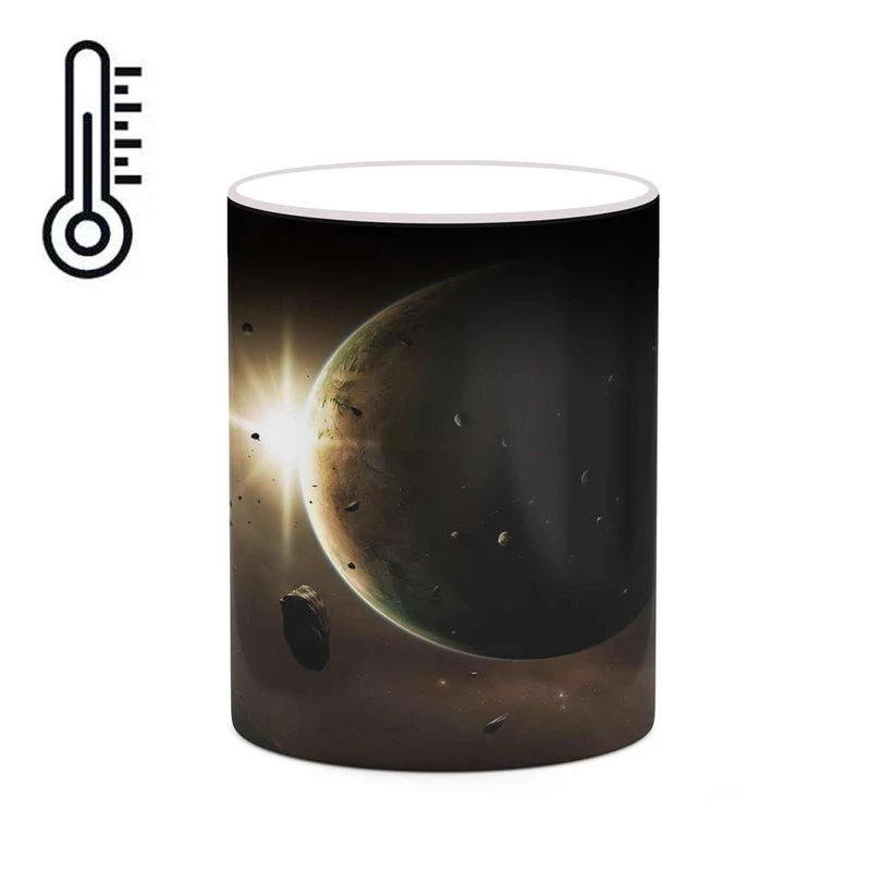 ماگ حرارتی کاکتی مدل فضا و کهکشان کد mgh20075