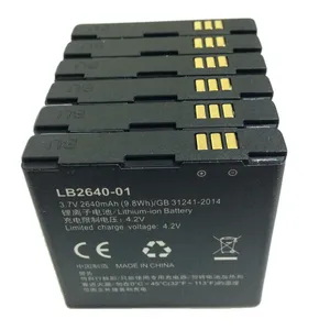 باتری لیتیومی مدل LB2640-01 ظرفیت 2640 میلی آمپر ساعت مناسب برای مودم قابل حمل ایرانسل مدل LH92 بسته شش عددی