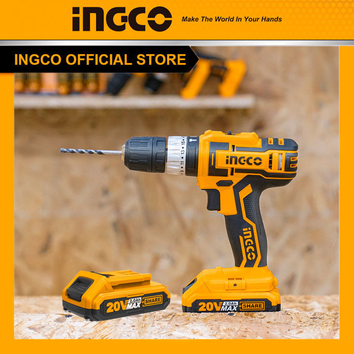 دریل پیچ گوشتی  چکشی شارژی اینکو مدل CI-DLI-200215