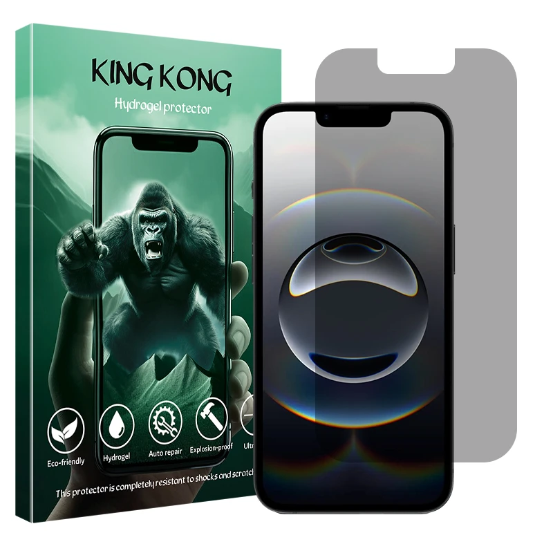محافظ صفحه نمایش پرایوسی کینگ کونگ مدل Tough مناسب برای گوشی موبایل اپل iPhone 16e