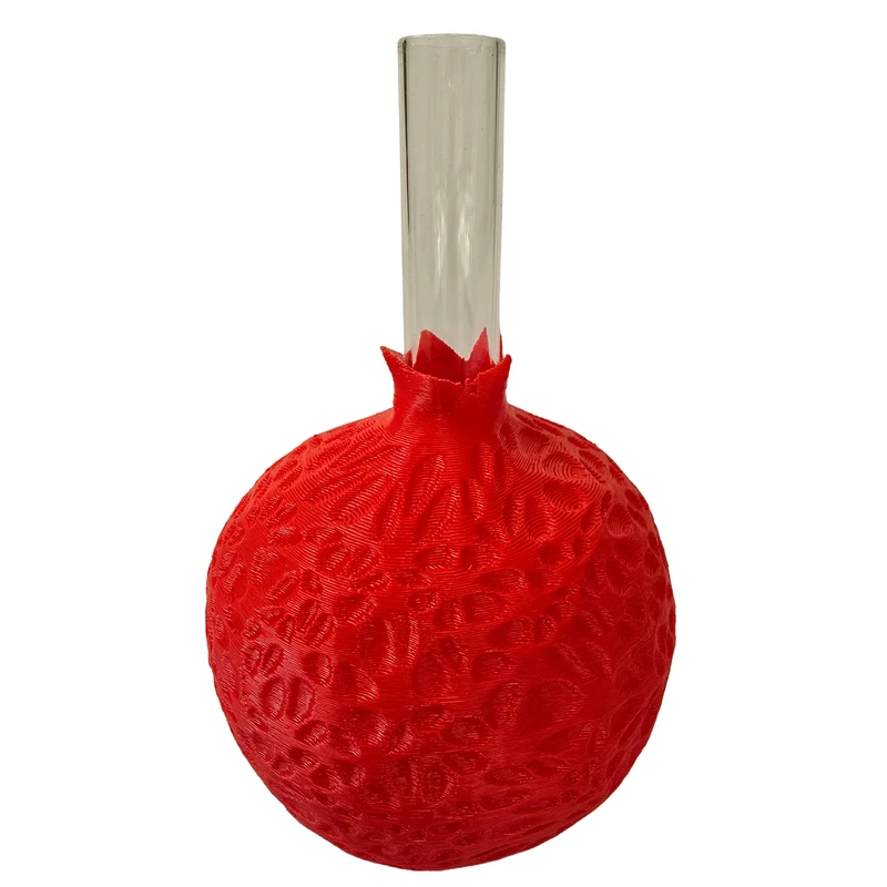 گلدان دکوری مدل طرح انار کد 02