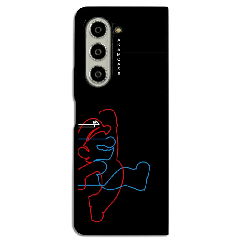 کاور آکام مدل AMC-WSGZFOLD5-SUPER MARIO14 مناسب برای گوشی موبایل سامسونگ Galaxy Z Fold 5