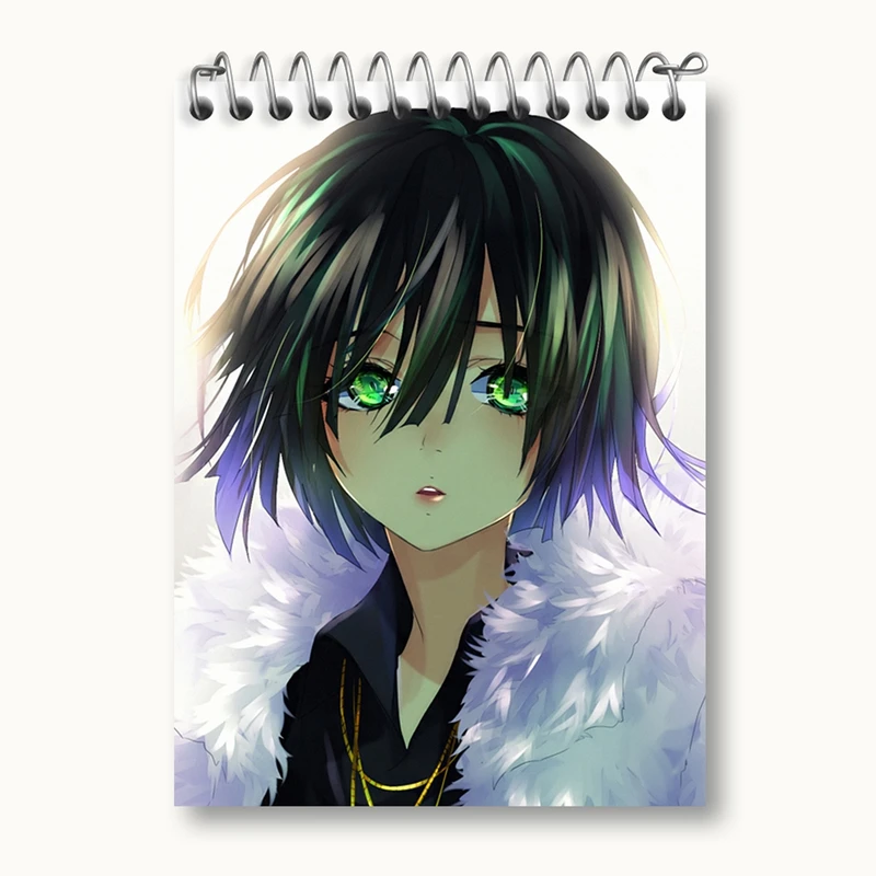 دفتر یادداشت 50 برگ خندالو مدل فوبوکی انیمه مرد تک مشتی One Punch Man کد 11338